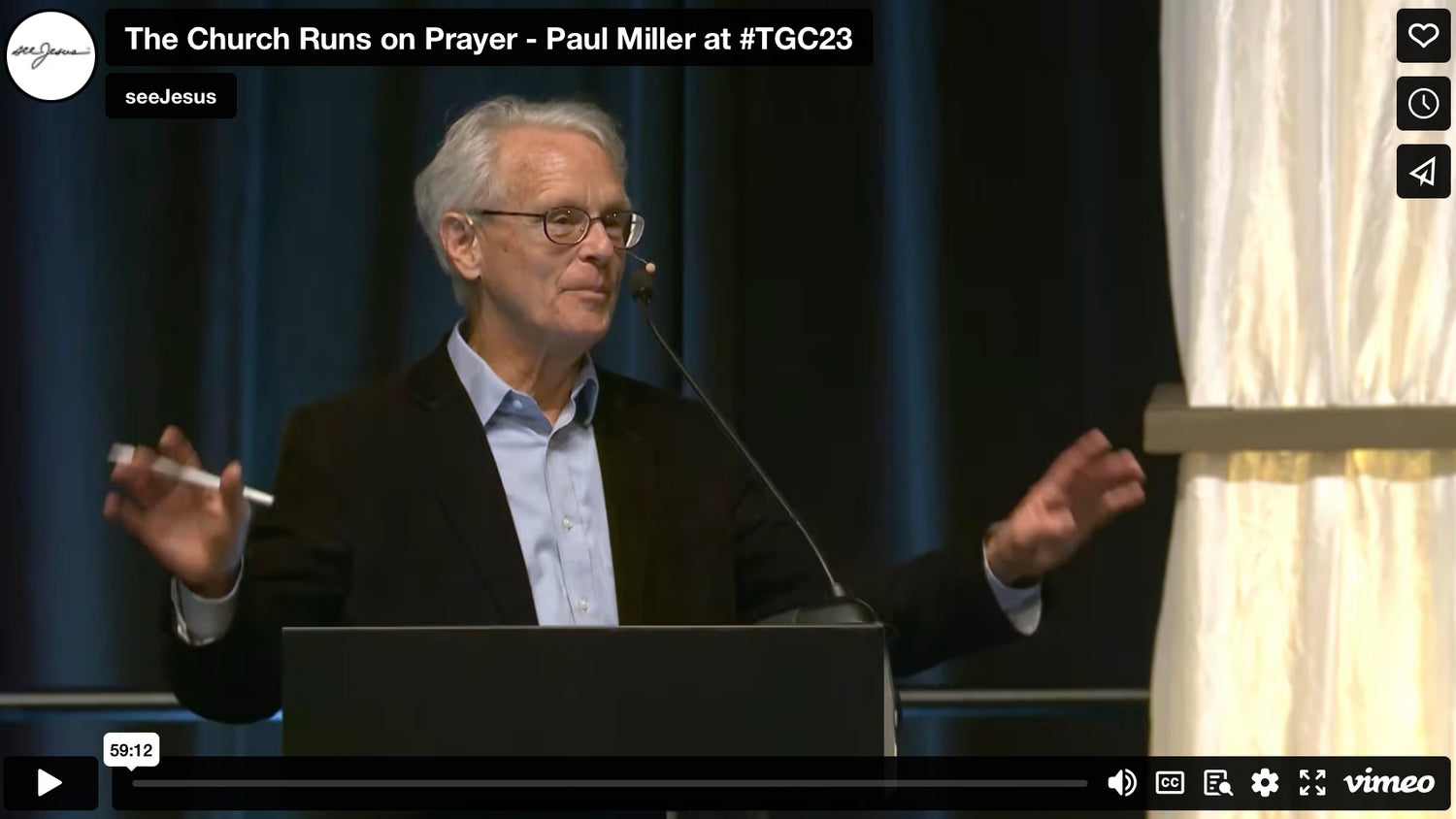 The Church Runs on Prayer | #TGC23