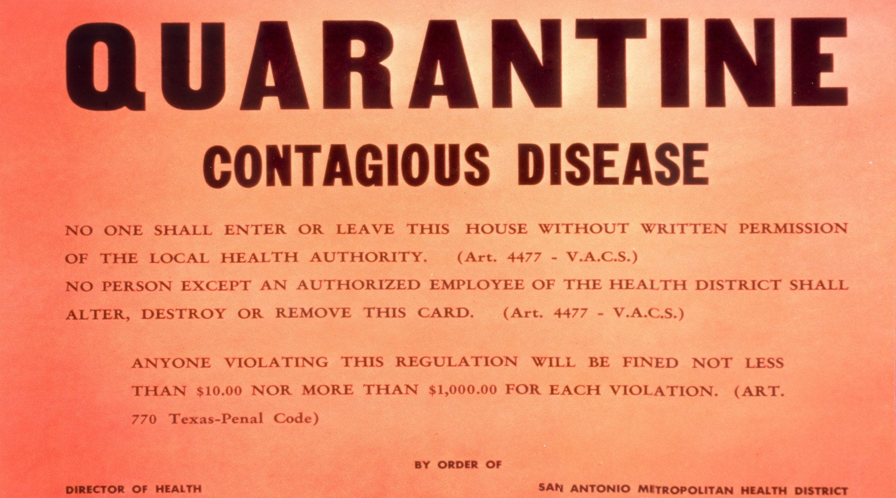 Praying Under Quarantine